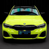Load image into Gallery viewer, Track Yellow Color Car Vinyl Wrap